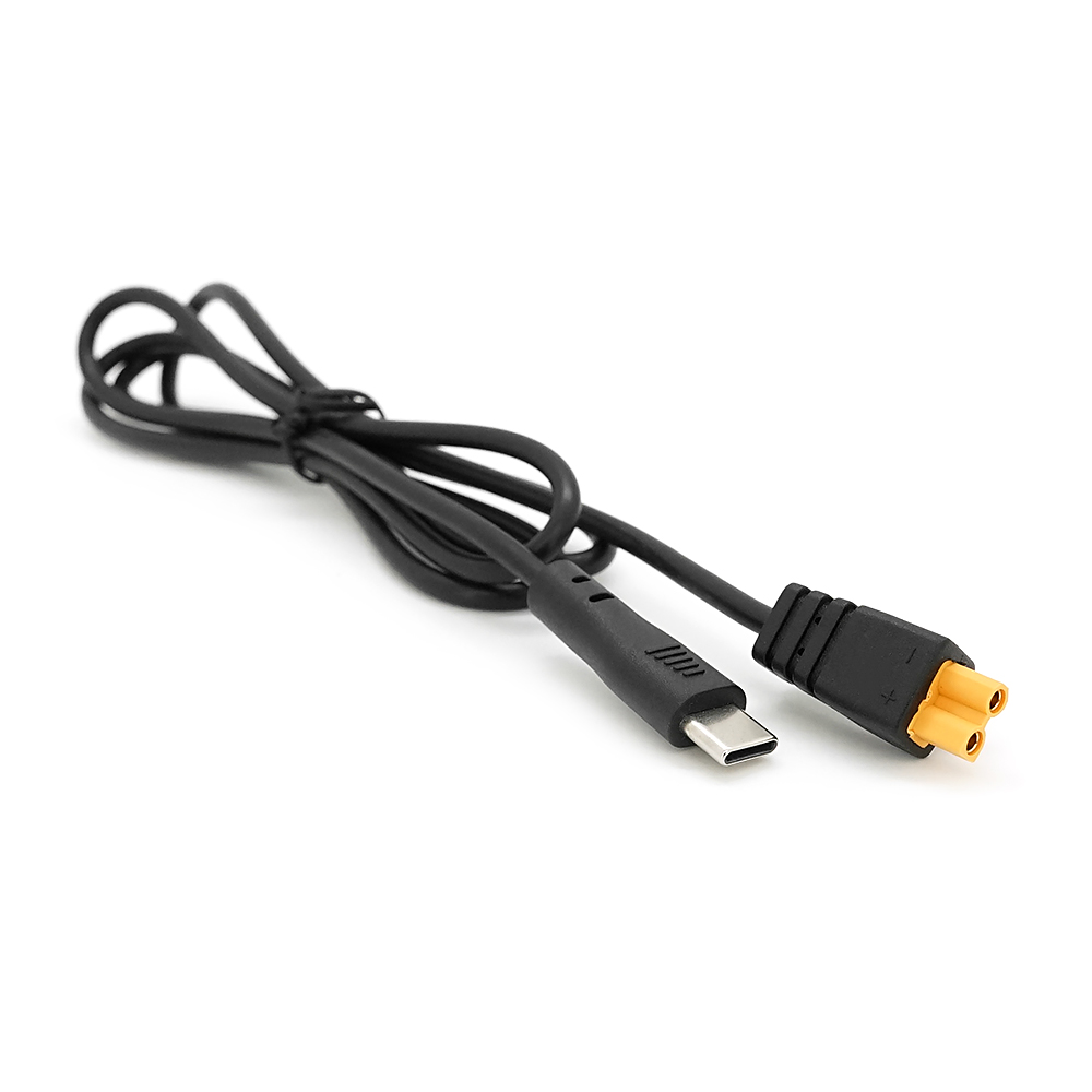 Кабель живлення USB-A(M)=>XT30(F) Black, OEM