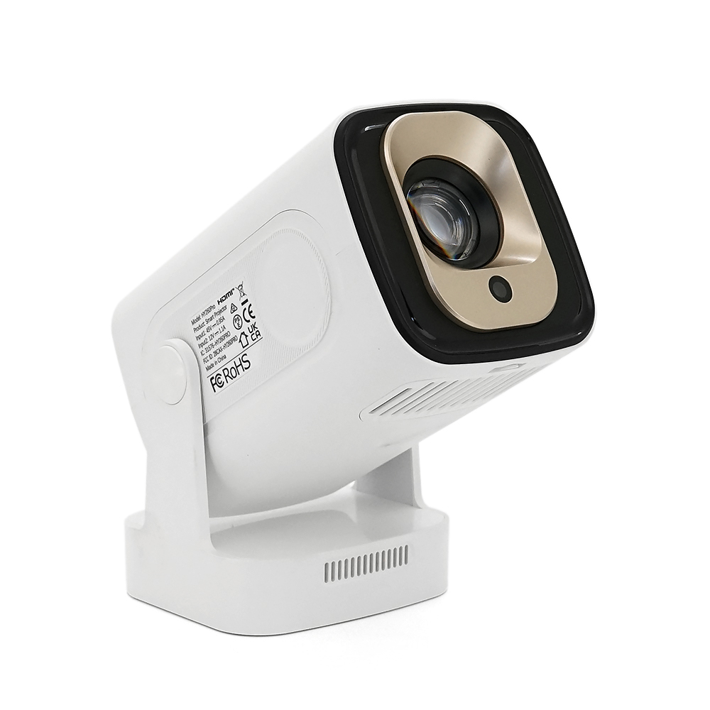 Смарт проектор HY260 PRO, Android 14, 1080p, 200 ANSI, Wi-Fi 2.4+5G, White, Box