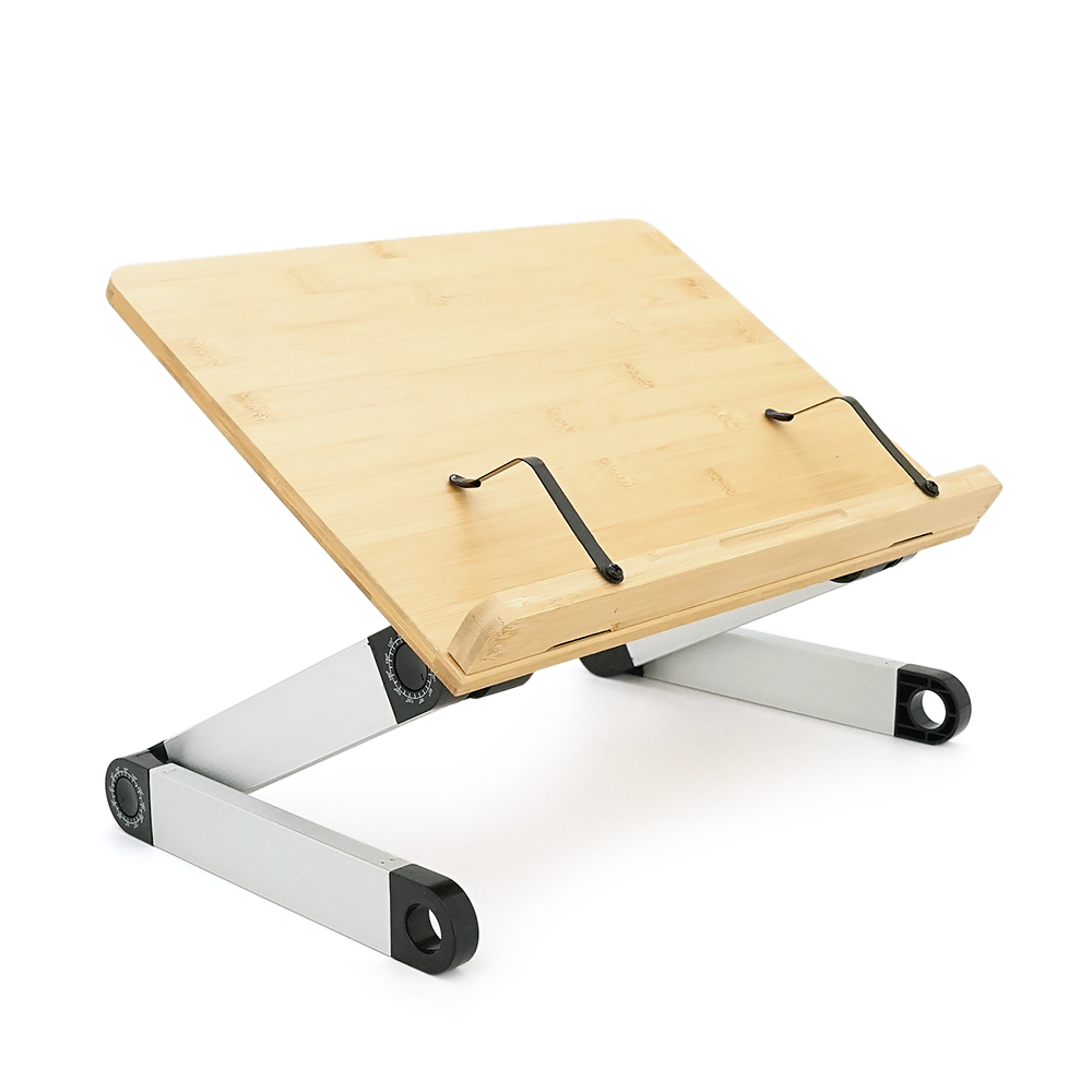 Стіл-підставка під ноутбук Laptop Table YL-701, робоче місце 390x280 mm, Brown