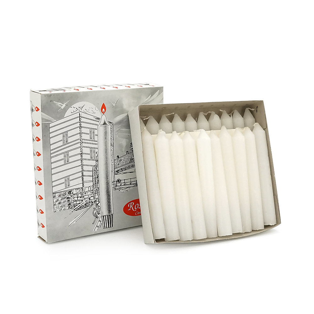 Свічка парафінова 20х150 мм, 20 шт в упаковці, ціна за упаковку