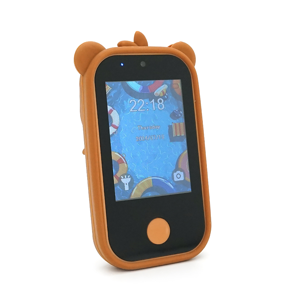 Дитячий фотоапарат Q13, 2 камери, MP3-плеєр, інтегровані ігри, екран IPS 2,8-дюйма, Type-C, Brown, BOX