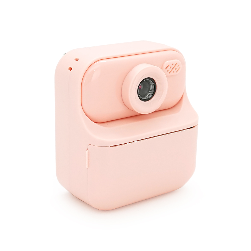 Дитячий фотоапарат S1 з функцією миттєвого термодруку, 2 камери, екран IPS 2,4-дюйми, Type-C, Pink, BOX