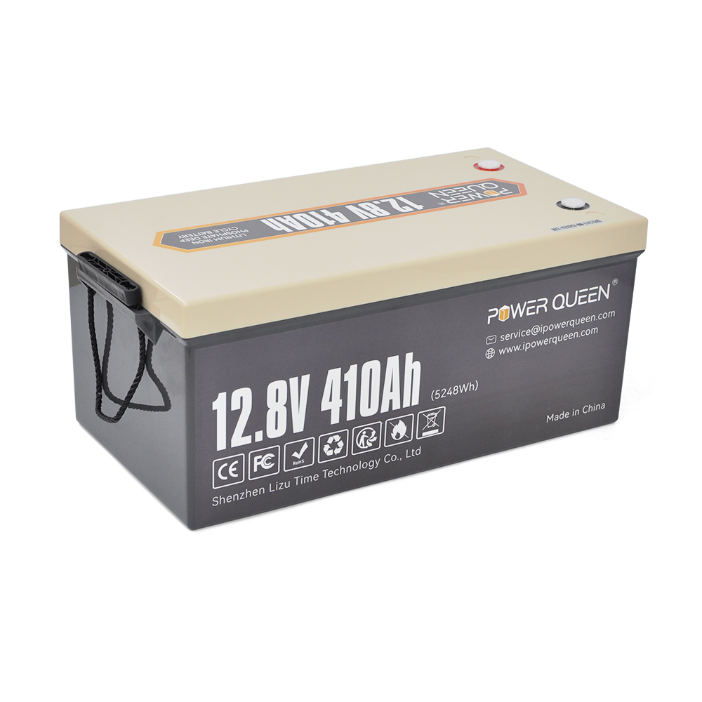 Акумуляторна батарея LiFePO4 Power Queen 12.8 V 410Ah , 5240Wh, BMS 250A, 522*240*218 мм