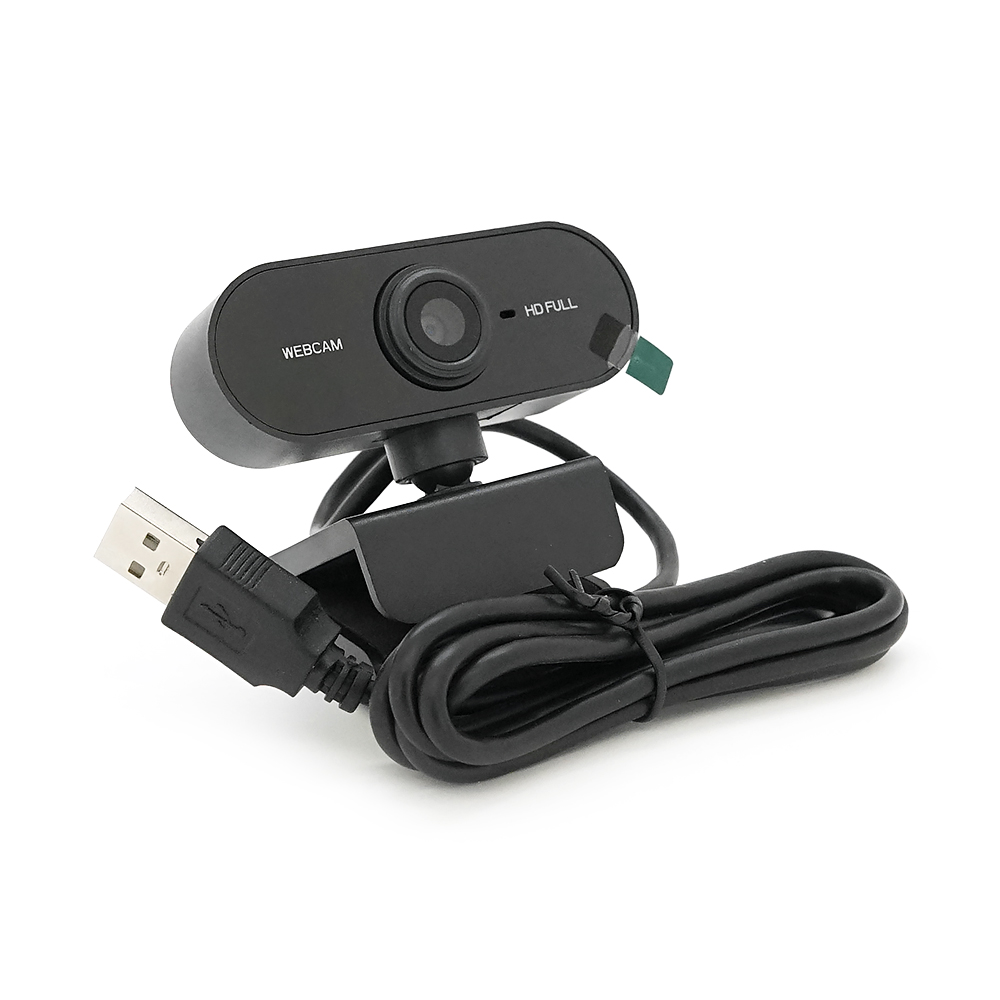 Вебкамера з мікрофоном A32, 1080p 30fps, пласт. корпус, Black, BOX