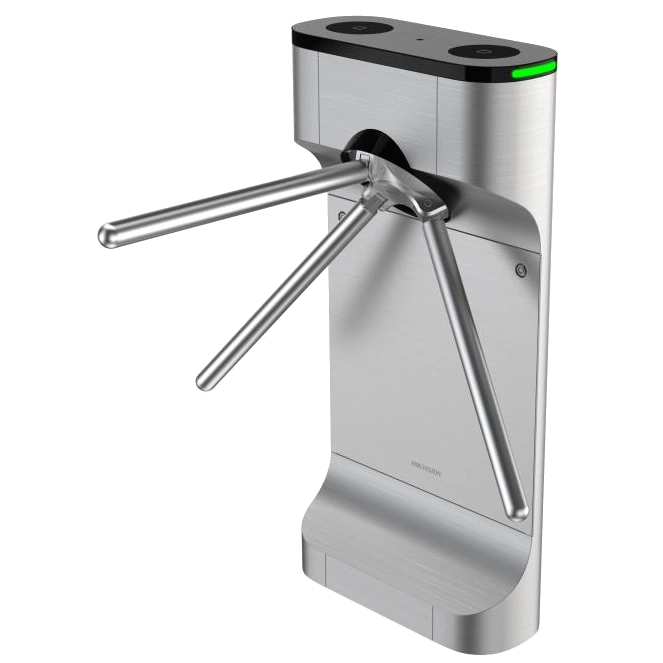 Турнікет-трипод Hikvision DS-K3G411BX-R/M-Dm55, сталь SUS304, прохід - 550мм, 502х202х1010 мм мм, 26 кг