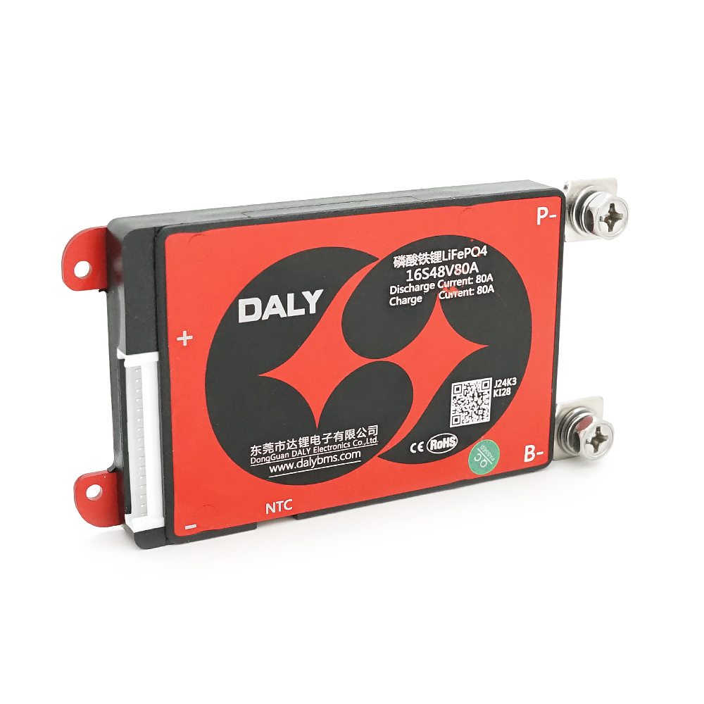 BMS плата DaLy LiFePO4 48V 16S 80\80A