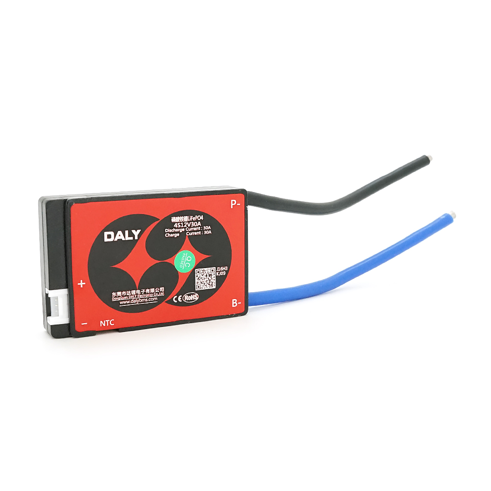 BMS плата DaLy LiFePO4 12V 4S 30/30A