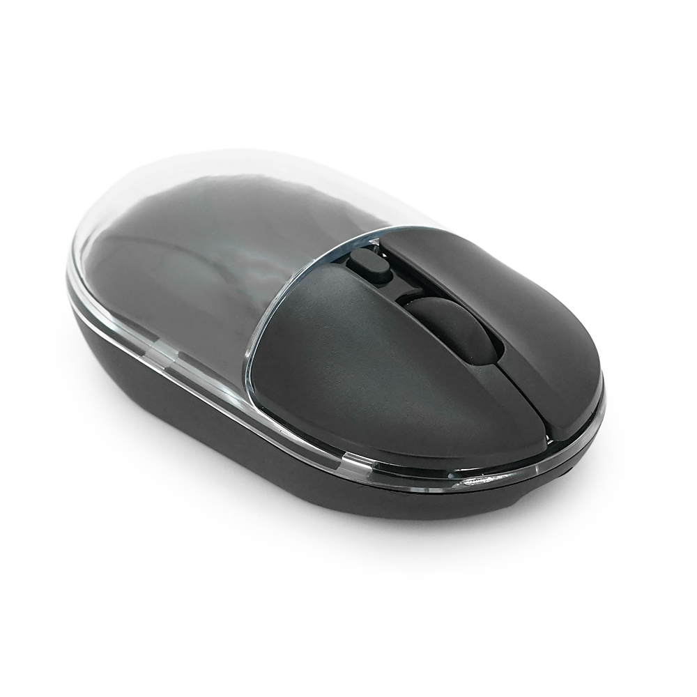 Миша бездротова JEDEL WD142, 800/1200/1600DPI, 2.4 GHz+Bluetooth 5.0, 3.7V 300mAh, Type-C заряджання. 105x59x34 мм. Black. Box