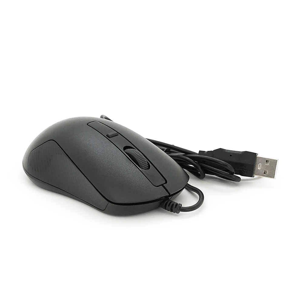 Миша провідна JEDEL CP101, 800/1200/1600DPI, кабель 1,35 м. 125x66x35 мм. 97 гр. Black. Box