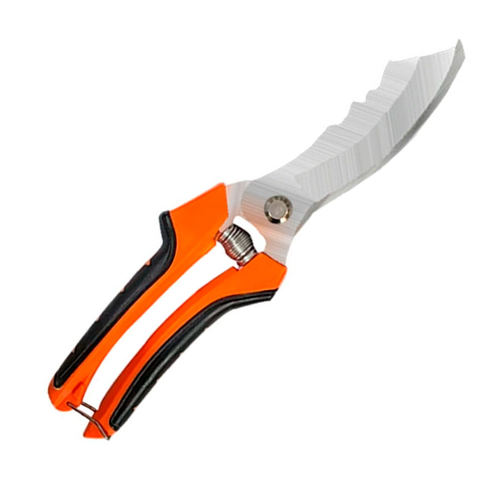 Ножиці садові вигнуті 235мм, сталь, лезо 95мм, 0,196 кг