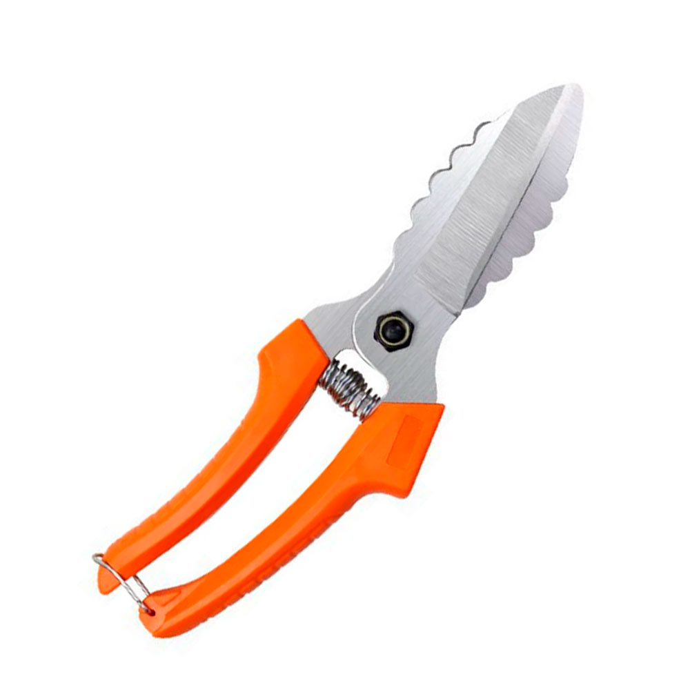 Ножиці садові хвилясті 228мм, сталь, лезо 85мм, 0,203 кг