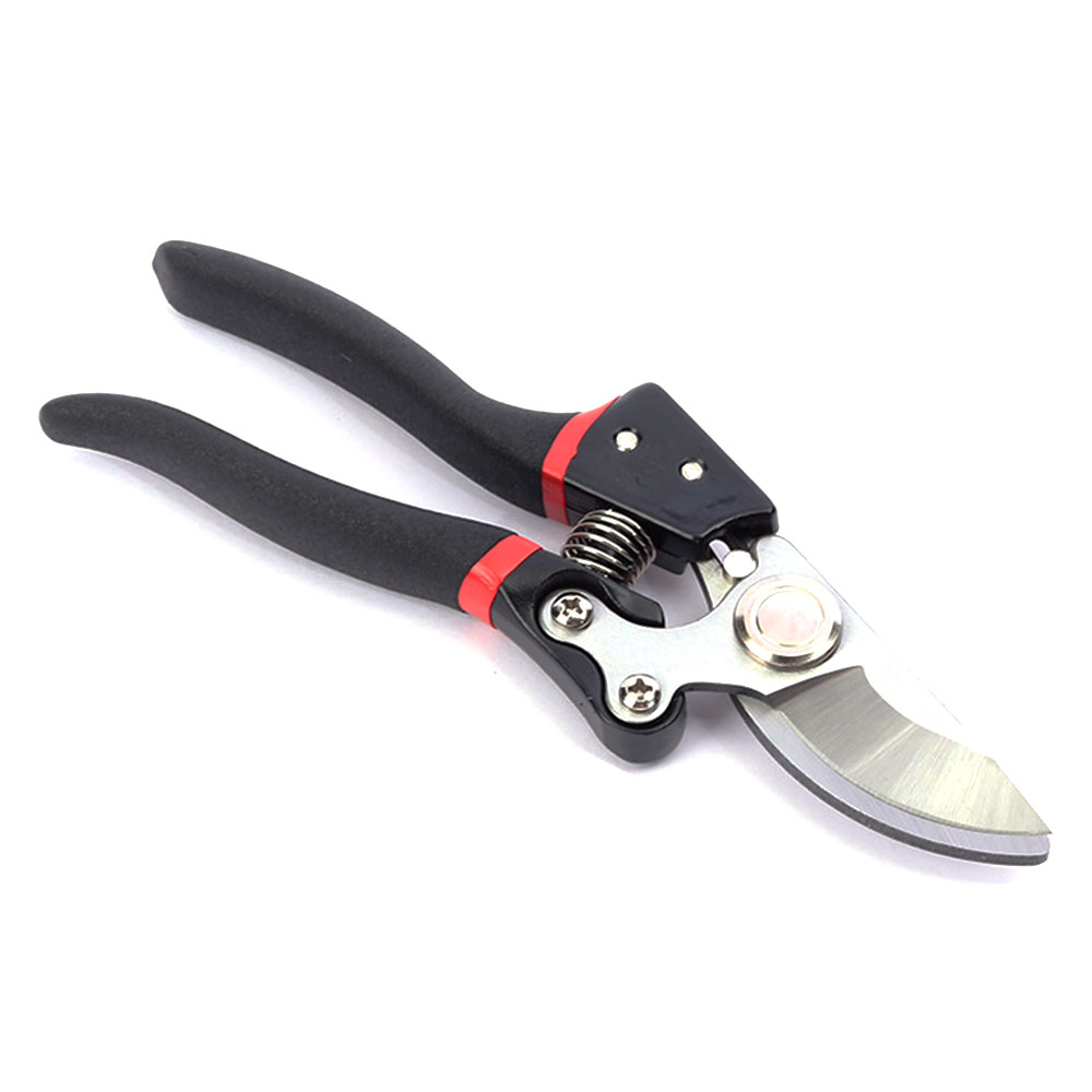 Секатор садовий ручний YT-5S, довжина 210мм, діаметр зрізу 35мм, нержавіюча сталь, гумові ручки, 0,230 кг. Black