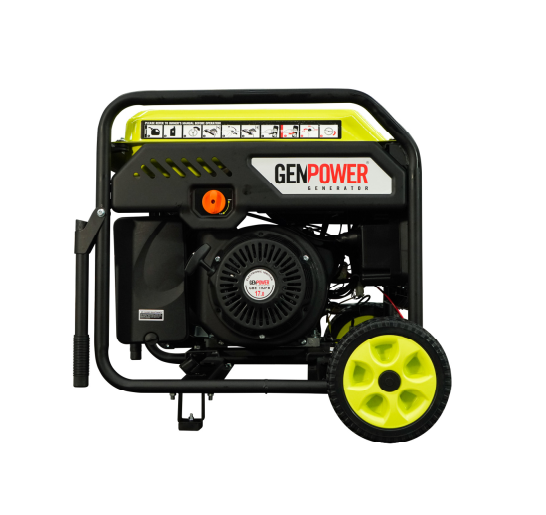 Генератор инверторный БЕНЗИНОВЫЙ GENPOWER GBG 40I 3.2kW (4kVA), однофазный, 230V, 50Hz, DC12V. обьем 15.0л. расход 0,374Lt/kWt-1Lt/h, 530*440*540mm. 29kg.