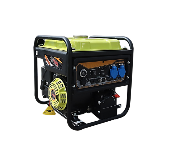 Генератор інверторний БЕНЗИНОВИЙ GENPOWER GBG 60IES 4.8kW (6kVA), однофазний, 230V, 50Hz, DC12V. об'єм 15.0л. витрата 0,374Lt/kWt.стартер, 465*445*505mm. 30кг.