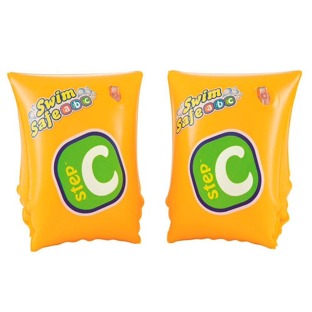 Надувні нарукавники для плавання Swim Safe. 25x15 см. Yellow. Bох