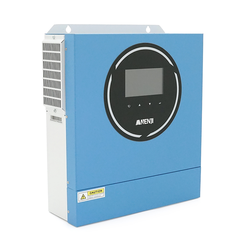 Гібридний інвертор ANENJI ANJ-5KW-48V-WIFI, 5000W, 48V, charge 60A(max), 170-280V, МРРТ60-500VDC, RS485. RS232, WiFi,  312x350x115mm, 8,5 kg, Q1