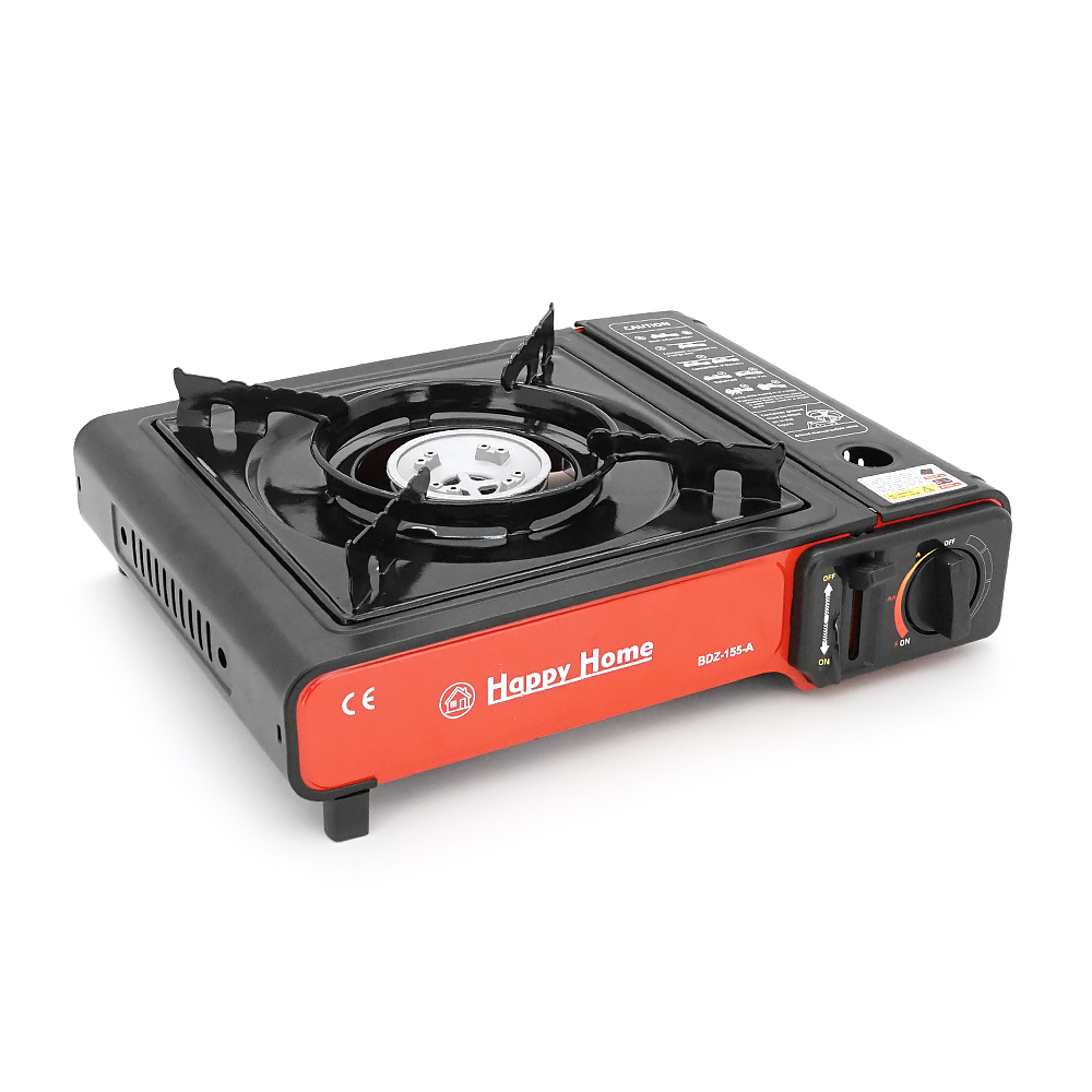 Портативна газова плита GS001-1, Black, Box