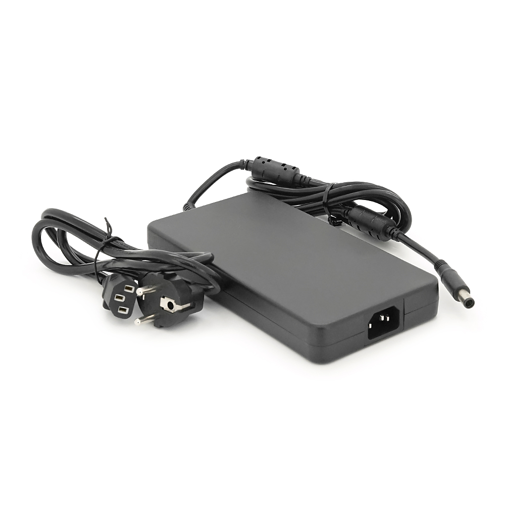 Блок живлення MERLION для ноутбука DELL 19.5V 12.3А (240 Вт) штекер 7.4*5.0 мм, довжина 0,9м + кабель живлення