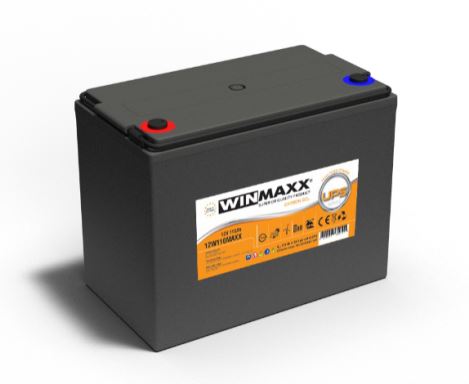 Акумуляторна батарея MONBAT TOP TERMINAL 12W110MAXX Carbon GEL 12V/110 Ah, 305x173x220 мм, 33 кг