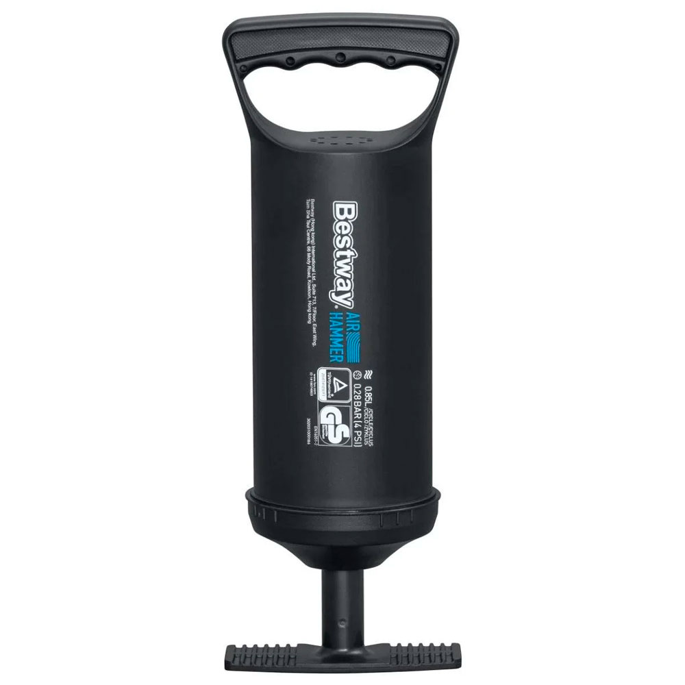 Ручний насос із трьома перехідниками, об'єм 0.85 л. Black. Box