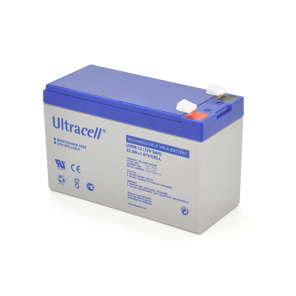 Акумуляторна батарея Ultracell HR9-12 AGM 12V 9 Ah (151 x 65 x 99) , 2.45 kgWhite Q8/420