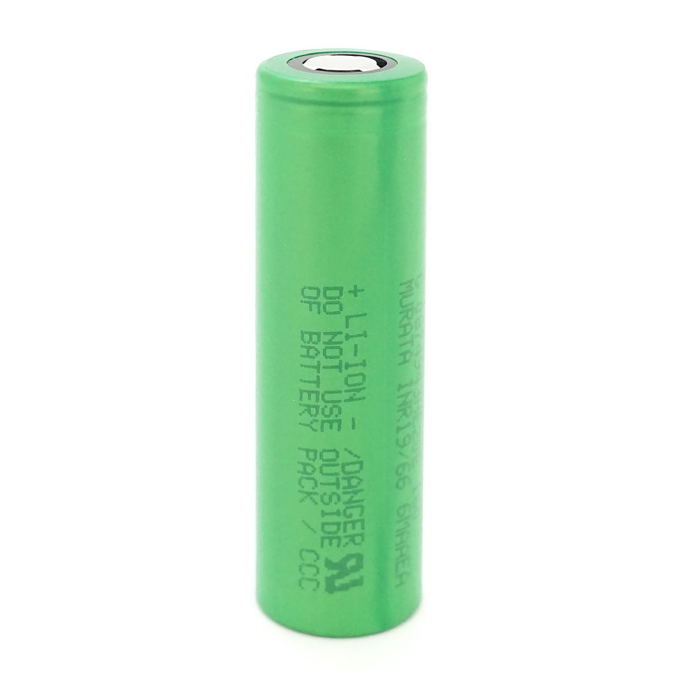 Акумулятор 18650 Li-Ion Murata (Sony) US18650VTC6, 3000mAh, 30A, 4.2/3.6/2.0V, GREEN, 2 шт в упаковці, ціна за 1 шт