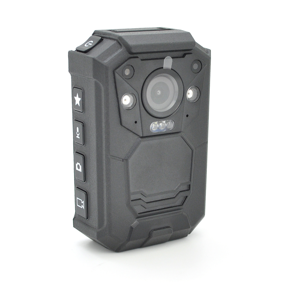 Нагрудний відеореєстратор А4, кут огляду 170°, Дисплей 2”, GPS/WIFI Слот під SD карту, Відео-2K/30fps,Фото-48Мп, IP68, APP, підвертка ИК/LED, акб 2600 мАг, 95х60х35мм