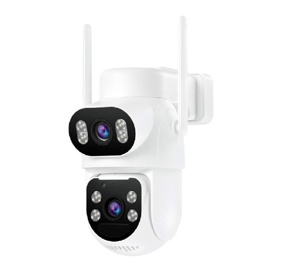 4 Мп 4G поворотна вулична відеокамера XO CR19 EU 4G AOV із сонячною панеллю та вбудованими АКБ 7800mA Xggsee H265 4mm