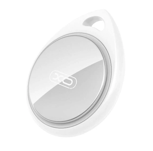 Розумний Брелок XO LP02 Apple MFI Bluetooth Airtag (For IOS system devices) для пошуку речей (ключів) Anti-Lost, Білий, 39*39*7 мм, 7,3 г