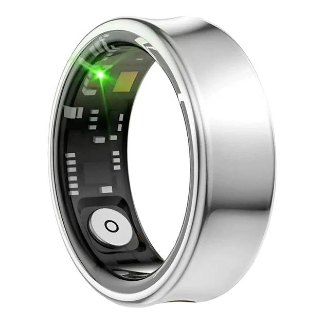 Смарт-кільце XO Smart Ring RS01 розмір 10 (19,8mm), 18 mAh, Bluetooth, Silver, 2,5 г