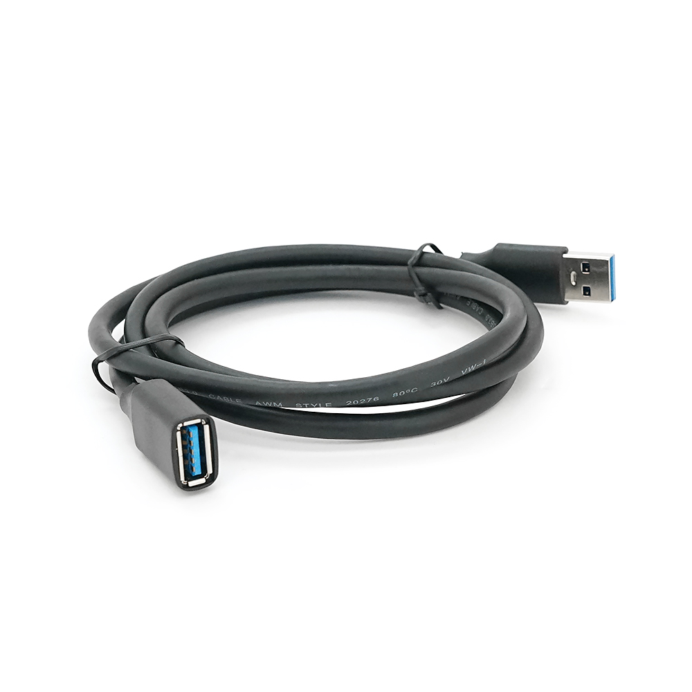Подовжувач VEGGIEG USB 3.0 AM/AF, 1.0m, Black
