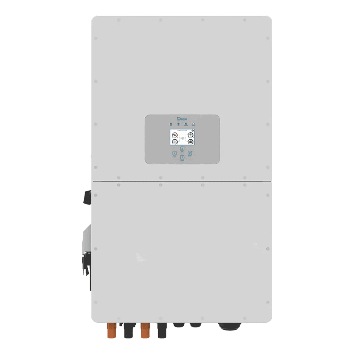 Гібридний інвертор (hybrid) Deye SUN-40K-SG01HP3-EU-BM4 HV, 40кВт, трифазний, (MPPT 150-850/36A/АКБ 160-800V/50A)Parallel