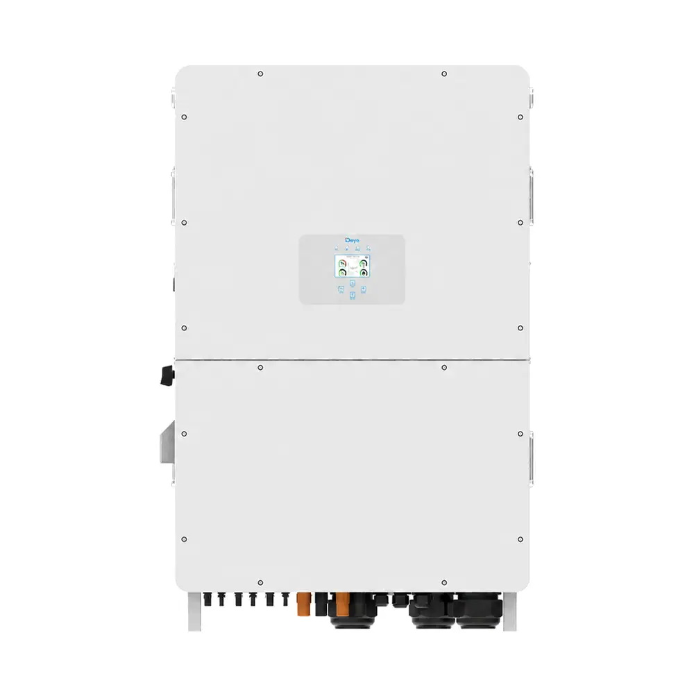 Гібридний інвертор SUN-125K-SG02HP3-EU-GM10 Deye WiFi (125 kW, 3 фази, 10 MPPT, 100+100A, HV)