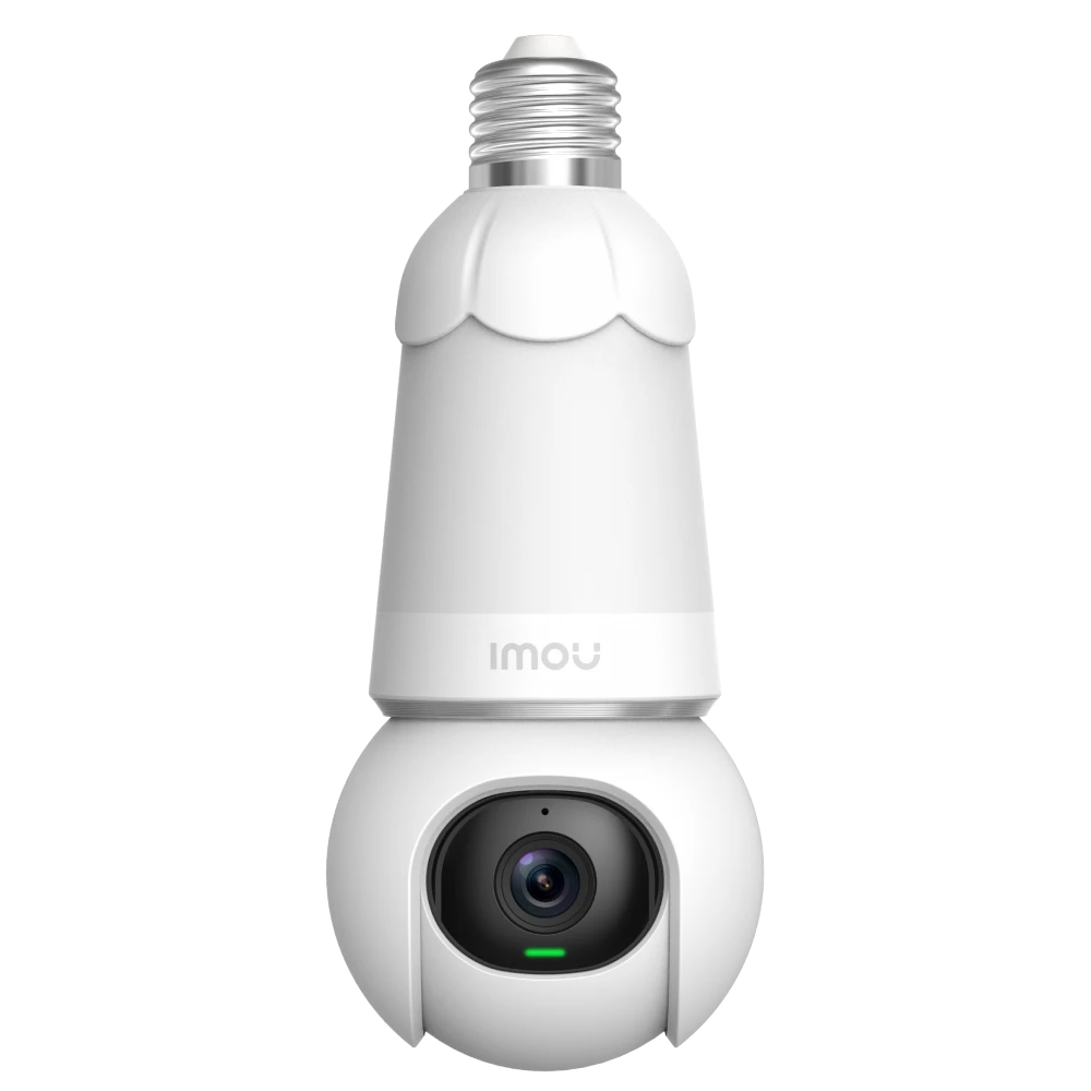 5Мп поворотна Wi-Fi відеокамера з Micro SD карткою та зі звуком Imou Bulb Cam IPC-S6DP-5M0WEB-E27 (2.8мм)