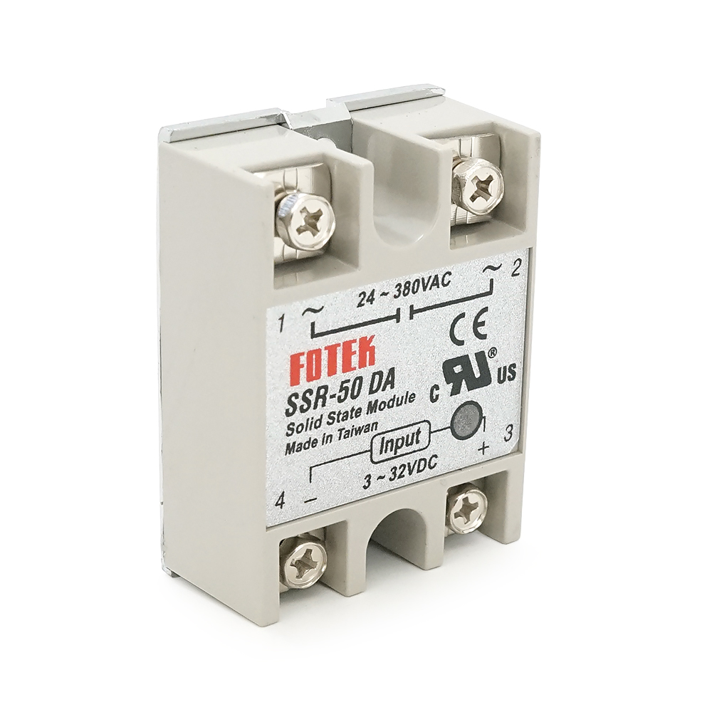 Твердотільні реле Fotek SSR-50DA 50А 24-380VAC