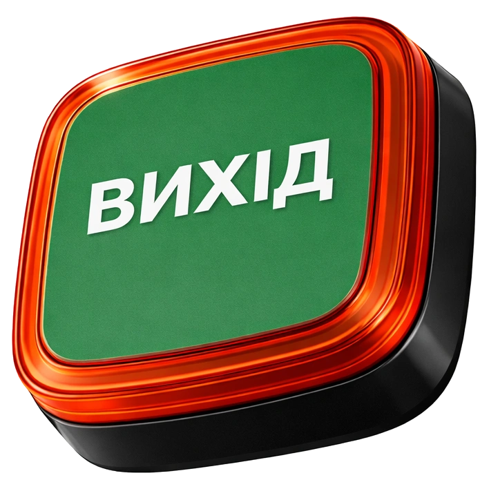 Бездротовий світловий адресний пожежний сповіщувач Ajax EN54 FireProtect (VAD) ВИХІД Black