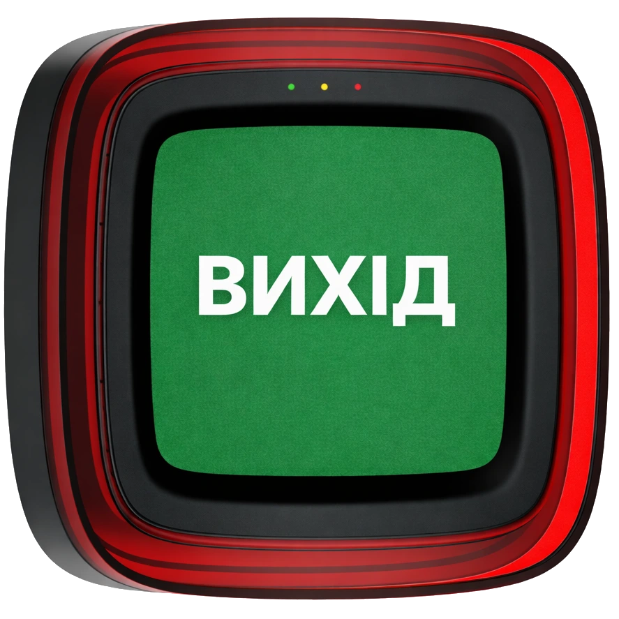 Бездротовий світлозвуковий адресний пожежний сповіщувач Ajax EN54 FireProtect (Sounder/VAD) ВИХІД Black