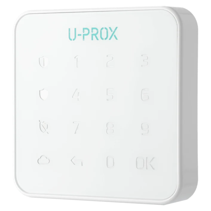 Бездротова сенсорна міні-клавіатура U-Prox Keypad G1 White