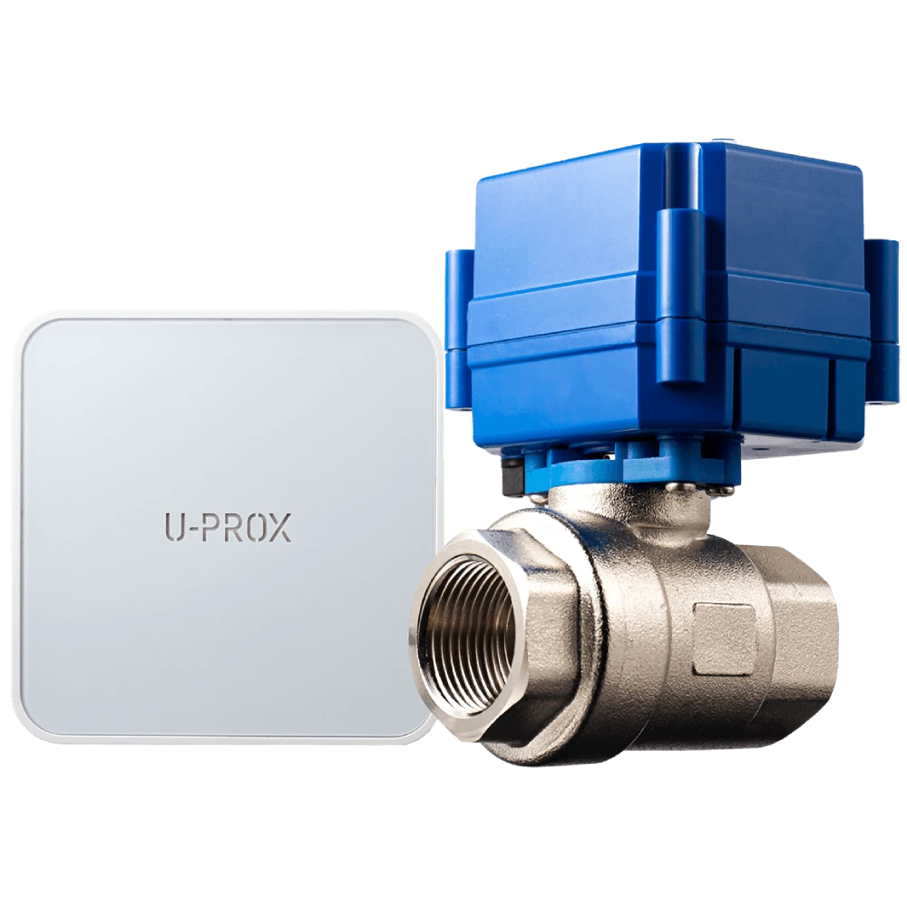 Бездротовий комплект керування водопостачанням U-Prox Valve DN15 для труби 1/2