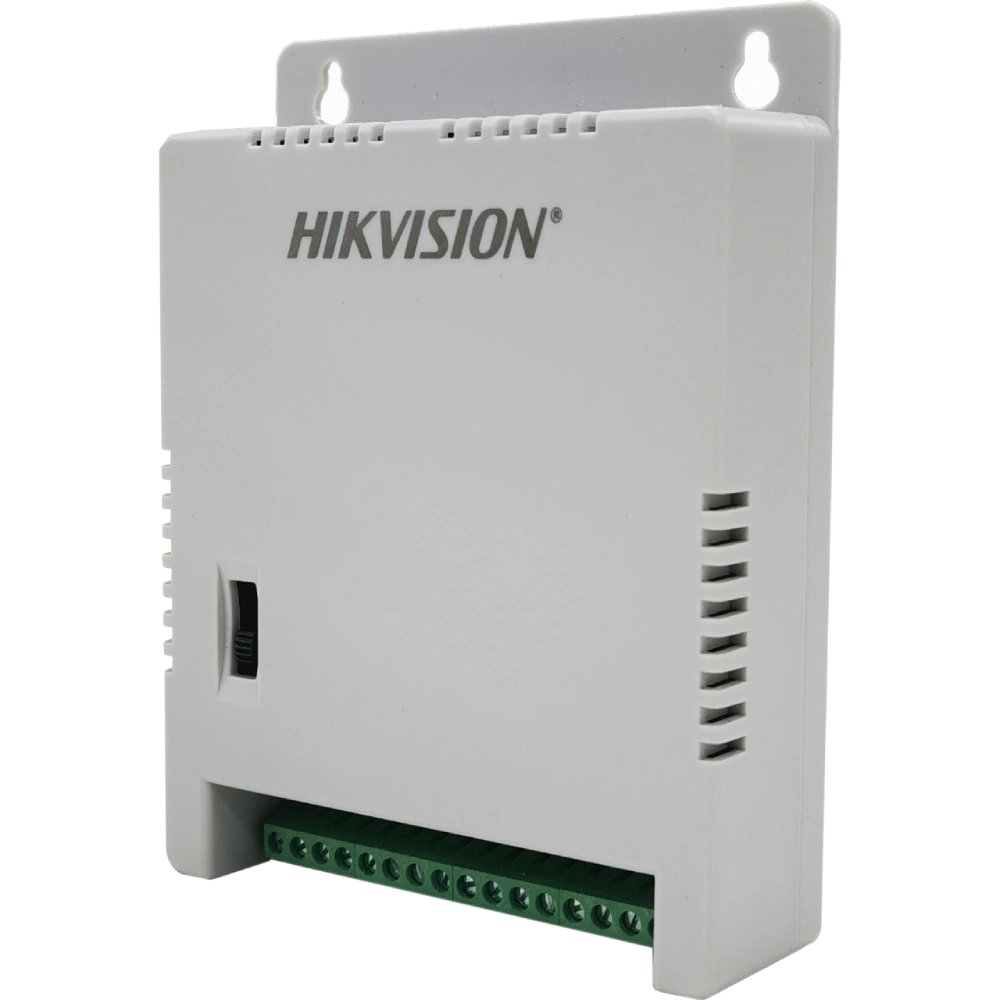 Настінний 5ти канальний адаптер живлення 12В/5A Hikvision DS-2FA1205-C8(EUR), пластик
