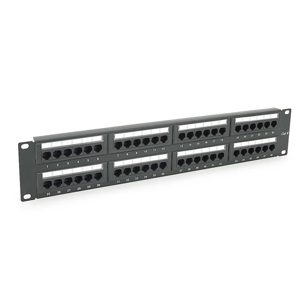 Патч-панель 48 порту UTP DUAL кат 6Е 19