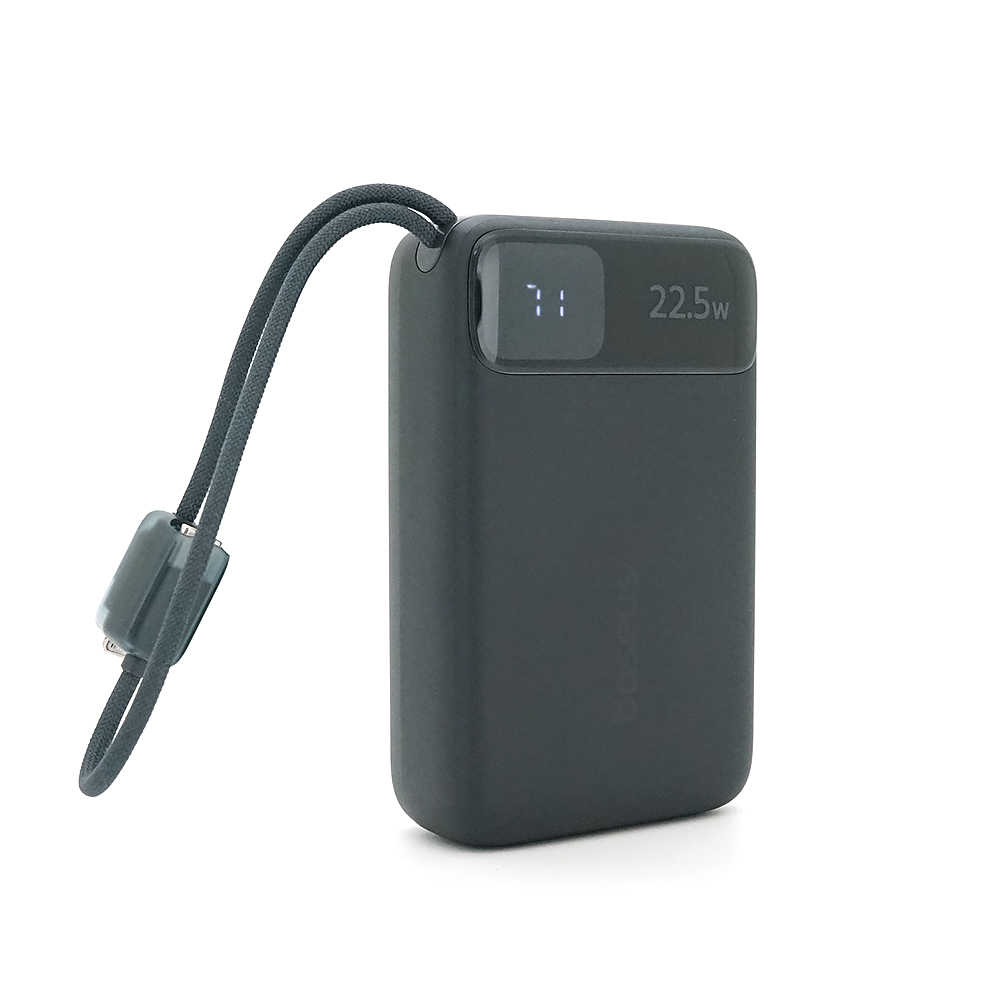 PowerBank Baseus EnerFill FC11 Digital Display  Fast Charge 20000mAh 22.5W, 2*USB+Type-C, PD3.0, QC3.0, Black, Q20