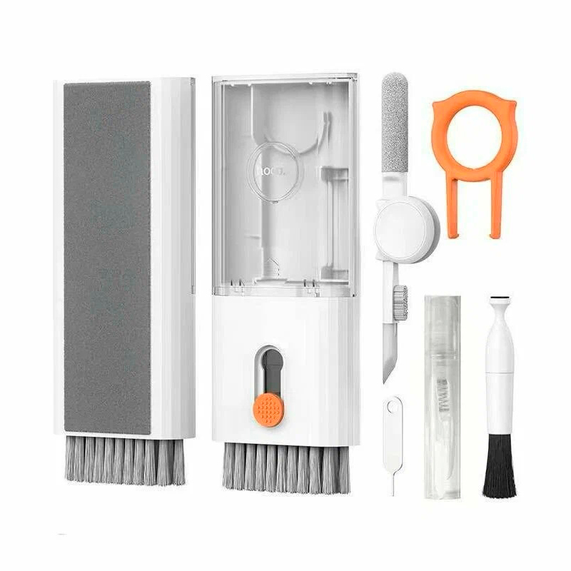 Набір для очищення гаджетів Hoco UT2 10 в 1, White