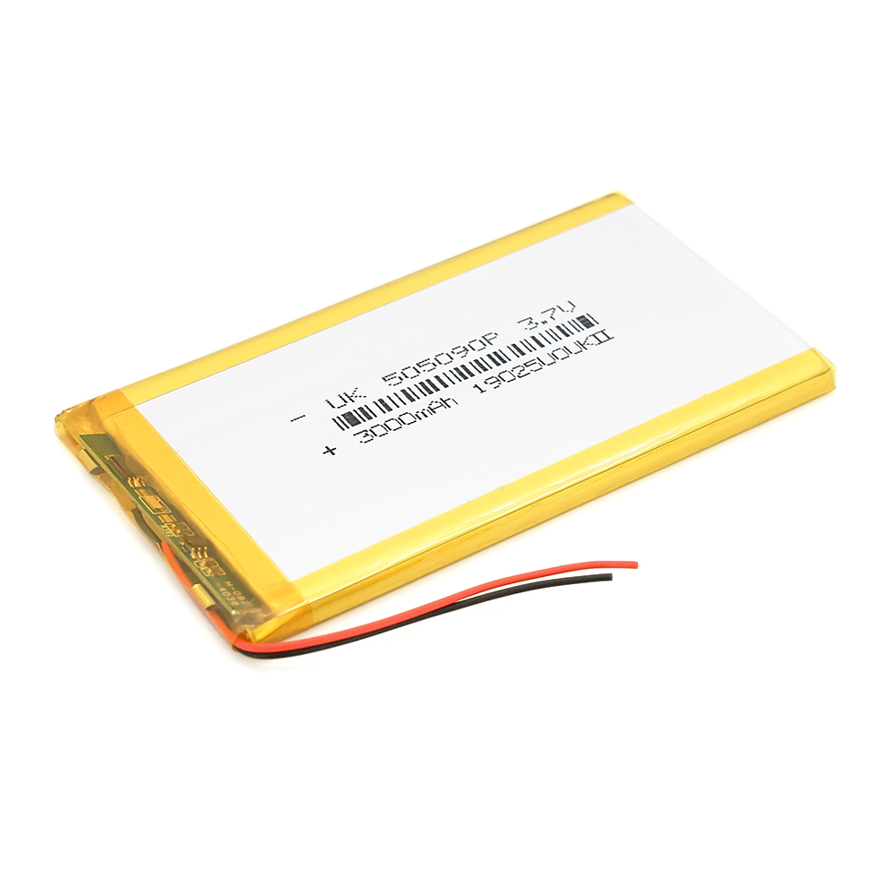 Літій-полімерний акумулятор 5*50*90mm (Li-ion 3.7В 3000мА·год)