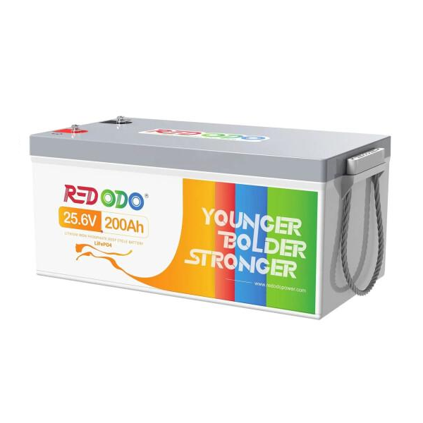 Акумуляторна батарея LiFePO4 Redodo 25.6V 200Ah, 5120Wh, BMS 200A, BASIC, ≥ 4000 циклів, 520*269*220мм, 39kg
