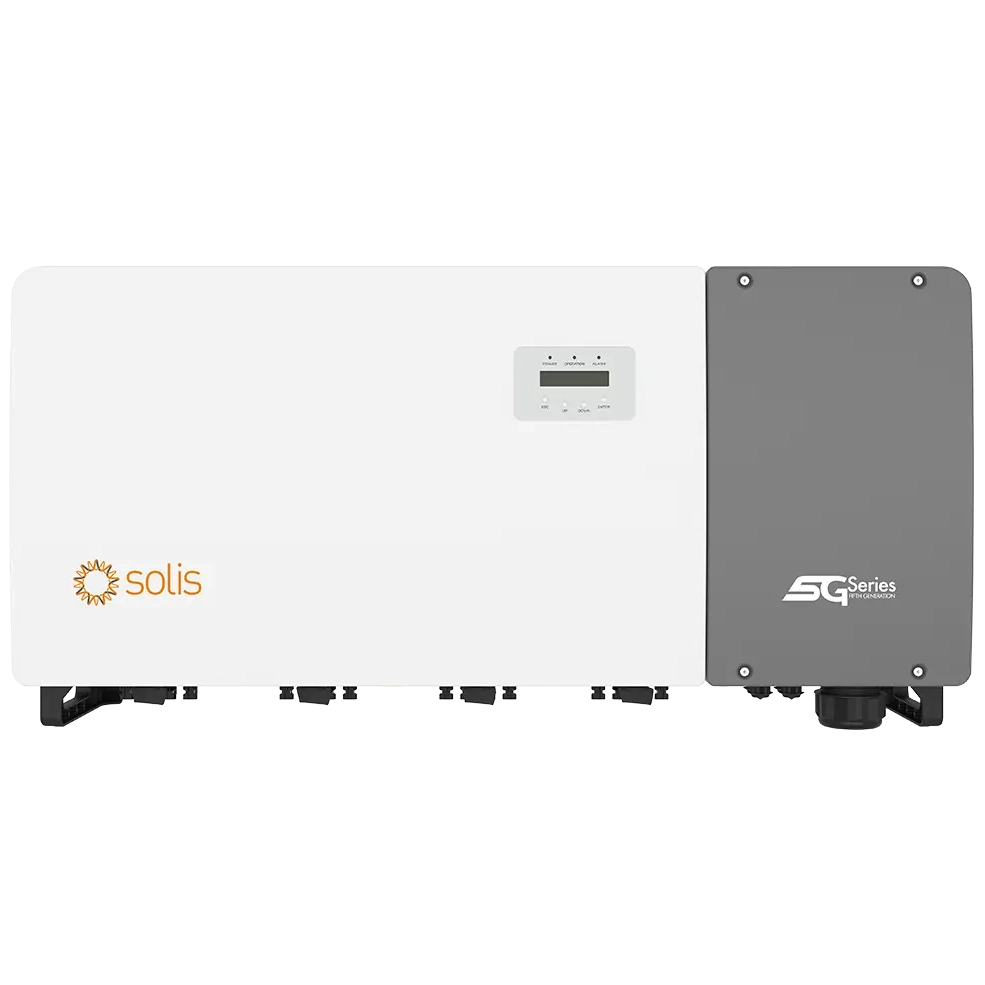 80kW three-phase grid inverter Solis 80K-5G-PRO, MPPT 6/12 (160-1000V), current 3x (40A/32A), RS485, IP66, (1065×585×363mm), 78kg