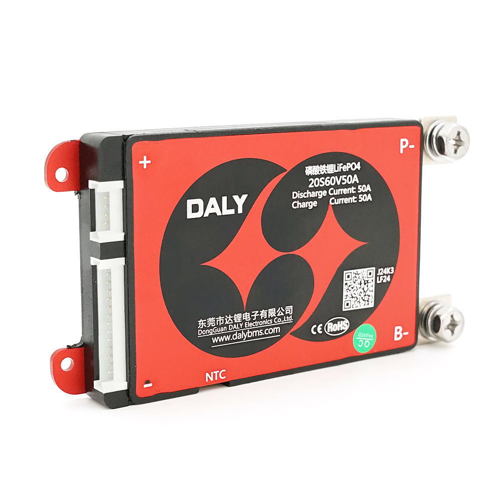 BMS плата DaLy LiFePO4 60V 20S 50\50A