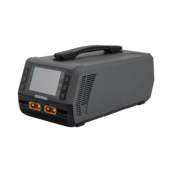 Зарядний пристрій ToolkitRC M14DAC TK14500 2500Вт, тип АКБ LiPo, LiHv, 2*6-14S, 30A*2/50A*1,2*XT90, Type-C 65Wmax. 315*154*146mm. 3,1kg