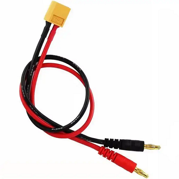 Кабель живлення ToolkitRC TK40300 XT60 to 4 mm Power Supply Cable