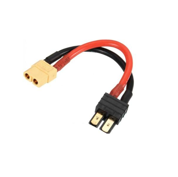 Кабель-адаптер ToolkitRC TK41300 XT60 Female to TRX Male 14cm